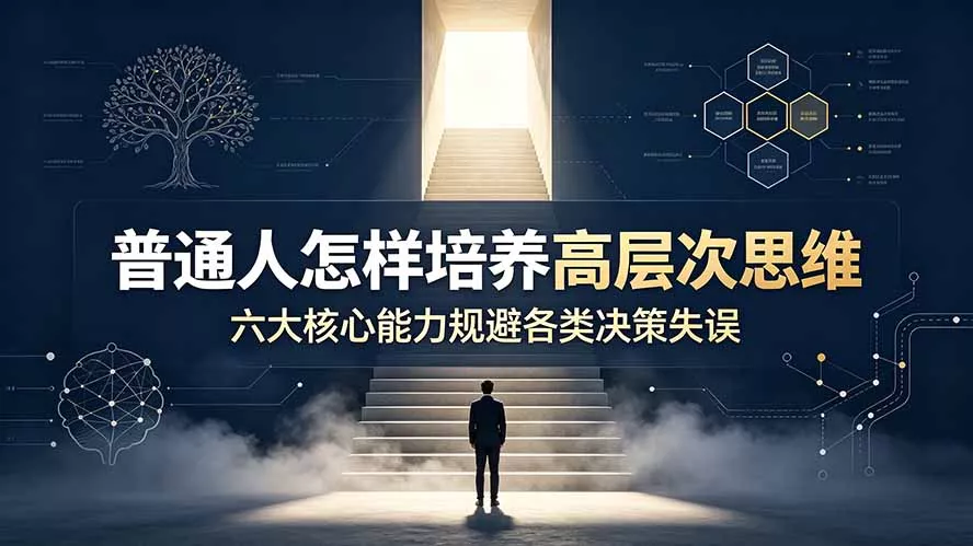 付费文章:普通人怎样培养高层次思维,六大核心能力规避各类决策失误这是一个演示站这是一个演示站