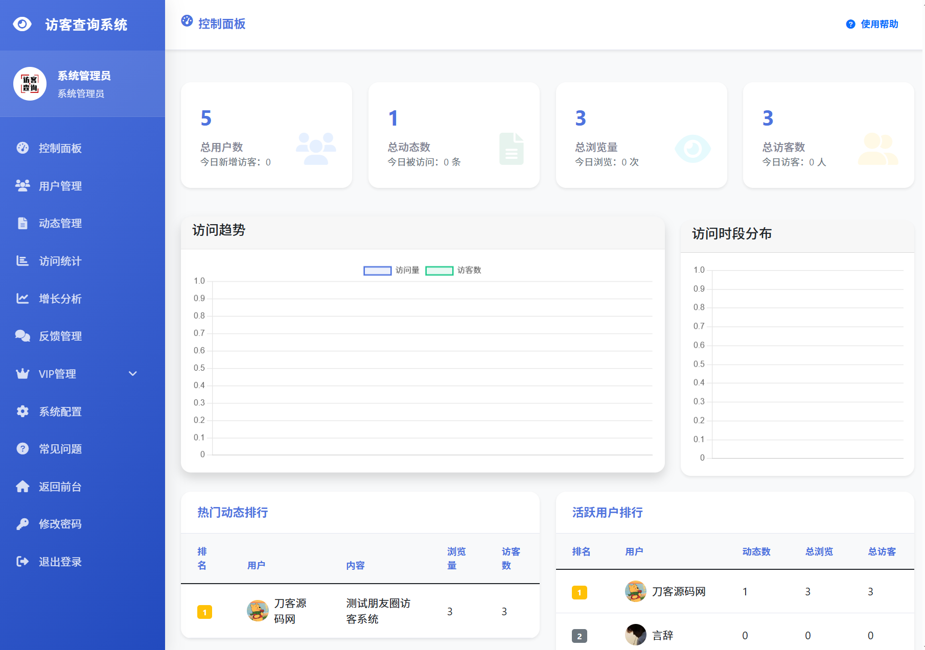最新UI微信朋友圈访客记录系统修复版源码 最新UI微信朋友圈访客记录系统修复版源码